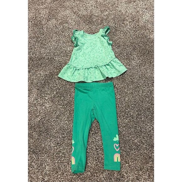 Cat & Jack at Patrick’s day outfit size 2T C32-29 - Picture 1 of 4